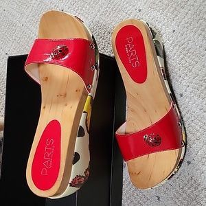 Adorable butterfly and ladybug shoe